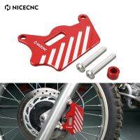 Nicecnc ฝาครอบป้องกันเบรคหน้ารถจักรยานยนต์คาลิปเปอร์สำหรับฮอนด้า XR650L 1993-2022 XR ตัวกันคาลิปเปอร์เบรค650L Billet อลูมิเนียม