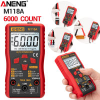 ANENG Multimeter มัลติมิเตอร์ ดิจิตอลมัลติมิเตอร์ มัลติมิเตอร์แบบดิจิตอล มิเตอร์วัดไฟ เครื่องวัดไฟฟ้า มิเตอร์วัดไฟฟ้า แคล้มมิเตอร์ เครื่องวัดกระแสไฟฟ้า แคลมป์มิเตอร์ มัลติมิเตอร์แบบดิจิทัลช่วงอัตโนมัติ โวลมิเตอร์