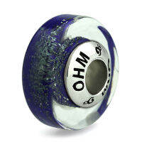 บีดแก้ว มูราโน่ Hole OHM Murano Glass Bead Charm