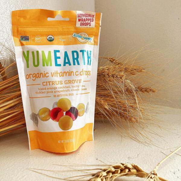 [พร้อมส่ง] นำเข้าจากอเมริกา ของแท้ 100 อมยิ้ม วิตามินซี ออร์แกนิค