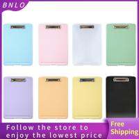 BNLO A4 คลิปบอร์ดเก็บของ ทนทานสำหรับงานหนัก การจัดเก็บข้อมูล กล่องเคสคลิปบอร์ด กันน้ำกันน้ำได้ แนวตั้งแนวตั้งแนวตั้ง บอร์ดคลิปพยาบาล เครื่องใช้ในสำนักงาน