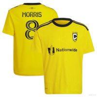 MLS Football T-shirt Aidan Morris Columbus Crew Short Sleeve Sweatshirt 2023 Large