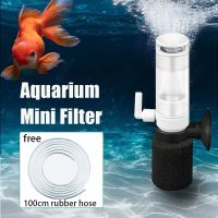 Mini Aquarium Filter Fish Tank Biochemical Sponge Filter Media Multi Layers Internal Filter for Small Fish Tank Filter Air Pumps Filters Accessories