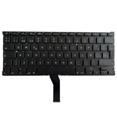 New For Macbook Air 13 quot; A1369 A1466 MD231 MD232 MC503 MC504 MC966 MD760 US/Spanish/Russian/Portuguese Keyboard 2011 2017