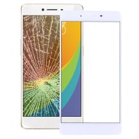 【แก้ไขออนไลน์】สำหรับ OPPO R7s หน้าจอด้านหน้าเลนส์กระจกด้านนอก (สีขาว) (สินค้าในสต็อก)