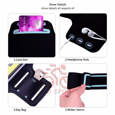 [Shop Malaysia] sport handphone armband case bag universal phone holder jogging phone holder sport bag wrist phone bag case cover