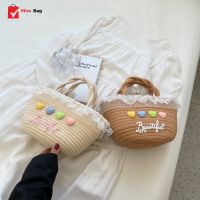 【พร้อมส่ง】miss bag fashion กระเป๋าสาน กระเป๋าผู้หญิง กระเป๋าสะพายข้างผู้หญิง กระเป๋าสไตล์เกาหลี รุ่น D-1478