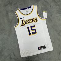 【Feb】 2021-22 NBA Basketball Mens Jersey Los Angeles Lakers 15 Austin Reaves Association Jerseys White