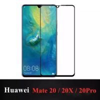 [รัปประกันสินค้า] ฟิล์มกระจกเต็มจอ Huawei Mate 20 / Mate20 X ฟิล์มกันรอย หัวเว่ย กันกระแทกคุณภาพดี ฟิล์ม สีดำ