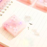 1pc Romantic Sakura Rubber Erasers for Pencils Kids Girl Stationery