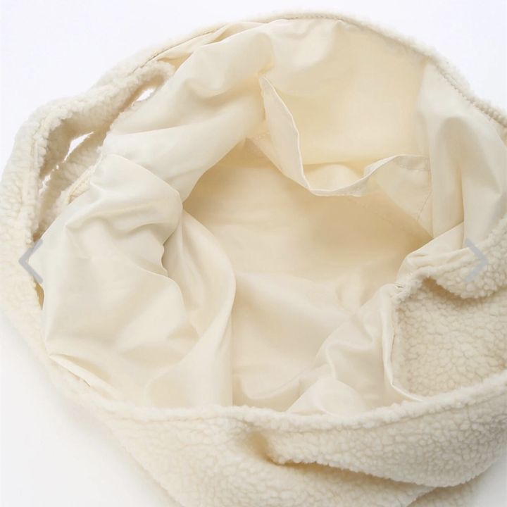 miffy-กระเป๋าถือ-ผ้าแคชเมียร์-ลายแกะน่ารัก-แฟชั่นฤดูใบไม้ร่วง-ฤดูหนาว-สไตล์ญี่ปุ่น