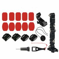 【Special offer】 【Stylish】 19 Pcs Buckle Travel Riding Screws Chin Mount Base Front Holder Camera Bracket Set Motorcycle Helmet Durable For Hero6