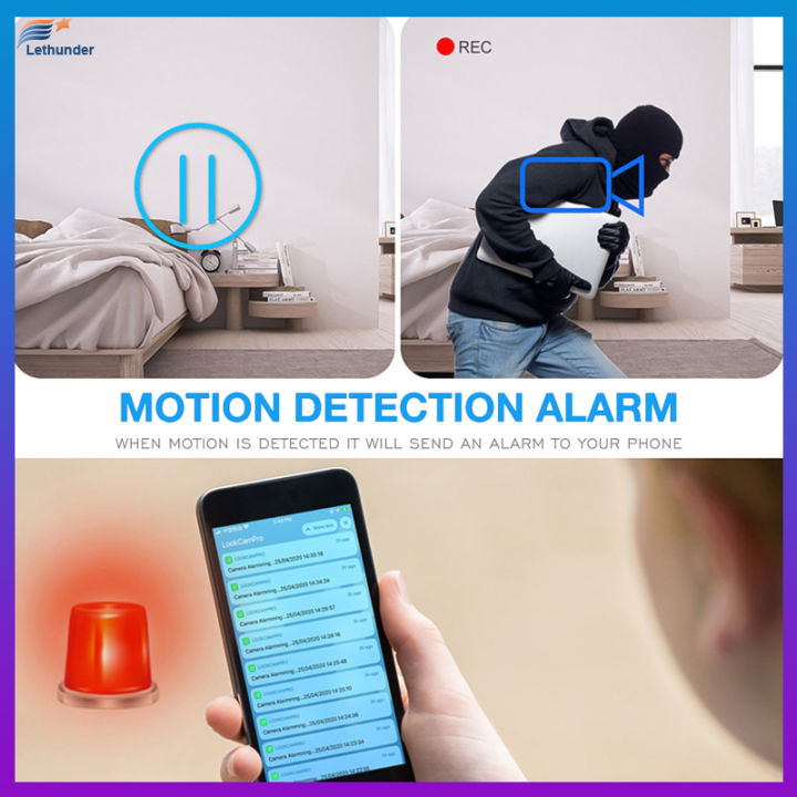 4k-hd-ลำโพงที่รองรับบลูทูธกล้อง-night-vision-motion-detection-การเฝ้าระวังความปลอดภัยภายในบ้านพี่เลี้ยง-cam