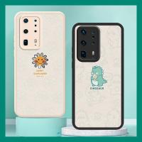 funny heat dissipation Phone Case For Huawei P40 Pro+/P40 Pro Plus leather Back Cover Dirt-resistant Waterproof simple