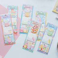 1 ชิ้น Lytwtw น่ารักการ์ตูนขนมเค้กหมี Gourmet Sticky Notes เครื่องเขียนสติกเกอร์ MeMO Pad Planner อุปกรณ์สำนักงานโรงเรียน-Yrrey