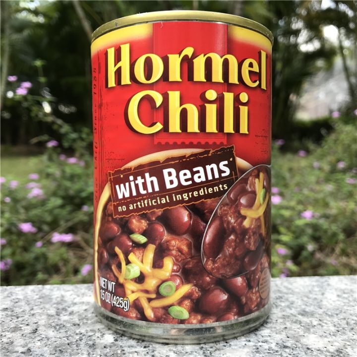 425g Hormel Chili With Bean Hot Dog Burger with Sauce | Lazada PH