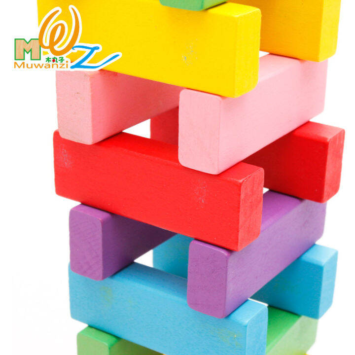 54pcs-wood-domino-rainbow-high-stacks-table-game-blocks-dominoes-childrens-classic-early-learning-aids-educational-wooden-toys