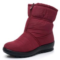 Women Boots Waterproof Shoes For Woman Furry Womens Winter Boots Female Women Shoes Platform Shoes Female Footwear Large Size