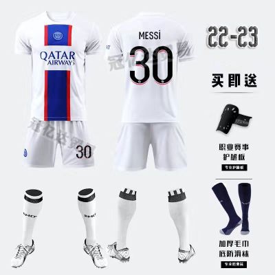✥●₪  Paris football suits 22-23 season 30 Lionel messi and page 7 in 10 omar football clothes custom