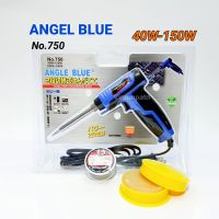 ชุดหัวแร้ง Angle Blue รุ่น 750 หัวแร้งด้ามปืน 40W-150W พร้อมน้ำยาประสาน และตะกั่ว Ultracore 2 ม.