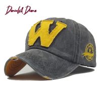 【jw】❖  Baseball cap spring W-letter embroidered duck tongue summer outdoor sunscreen shade quick-selling