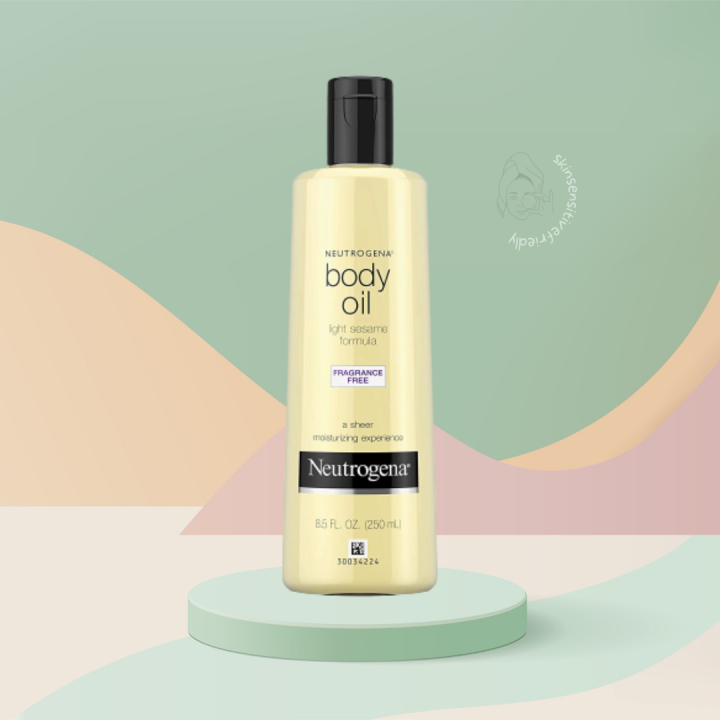 Neutrogena Moisturizing Light Sesame Body Oil Fragrance Free Lazada PH