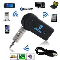 Car Bluetooth เครื่องรับสัญญาณบลูทูล เล่น-ฟังเพลง บลูทูธในรถยนต์ No.022 - Black