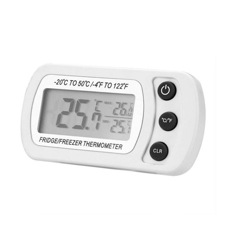 Waterproof Digital Refrigerator Thermometer Fridge Freezer with