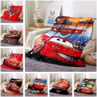 2023 in stock 9527 Animation Cars Flannel Fleece Blanket Lightning Mcqueen Cartoon Car Children Home Sofa Bed Bedroom Decoration，Multiple sizes, personalized customization