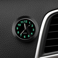 นาฬิการถยนต์เรืองแสง,นาฬิกาดิจิทัลขนาดเล็กภายในรถยนต์นาฬิกาควอตซ์ดิจิทัลอุปกรณ์ตกแต่งรถยนต์