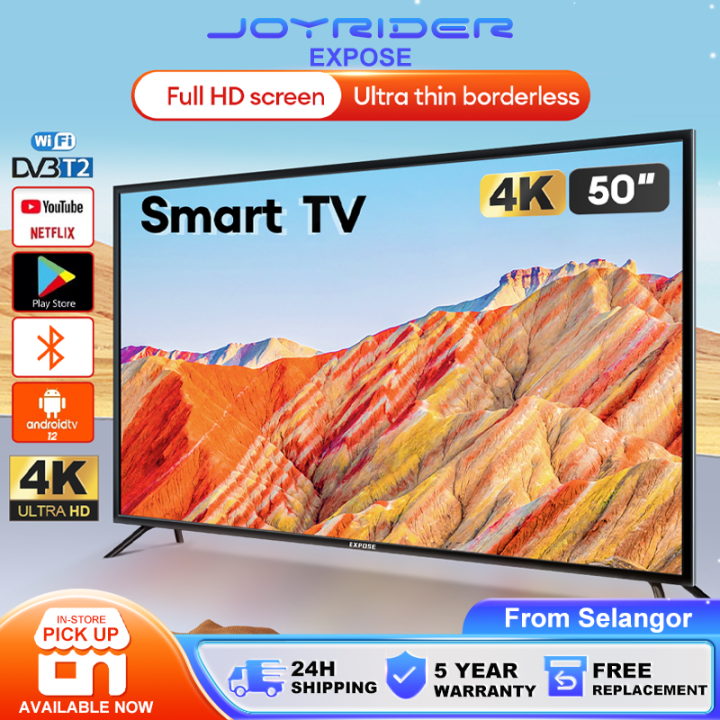 Best 50 Inch Flat Screen Tv Expose Smart TV 50 inch FHD Slim flat Screen television 50” LED TV With