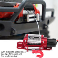 Virgo. RC4WD เครื่องกว้านโลหะไฟฟ้า รถ RC ระบบควบคุมกว้านตีนตะขาบบังคับ ขนาด 1/10 พร้อมรีโมตคอนโทรลไร้สาย แบบเปลี่ยน สําหรับรถไต่หินบังคับTH