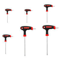 T-Handle Grip Torx &amp; Hex Allen Key ไขควง เครื่องมือไดร์เวอร์ T10/15/20/25/30/40-pangyh