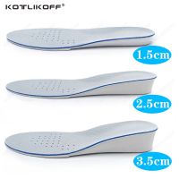 Invisible Height Increased Insoles Breathable Lightweight Heel Lifting Inserts Lifts Shoe Pads Comfort Elevator Insoles Unisex
