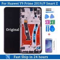 6.59 inch Original For Huawei Y9 Prime 2019 LCD Display Touch Screen Digitizer Assembly with frame For Huawei P Smart Z lcd