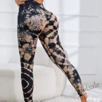 【hot sale】▦ D19 Seamless Women Leggings Tie Dye Yoga Pants High Waist Hip Lifting Fitness Workout Gym Running Sports Pants Sexy Elastic Leggings