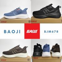 Baoji678 บาโอจิ แท้100% รองเท้าผ้าใบผู้ชาย รองเท้าผ้าใบลำลอง bjm678 เบามาก