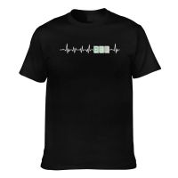 Personality Mahjong Heartbeat Mah Jong Chinese Game Novelty MenS T-Shirts Daily Wear