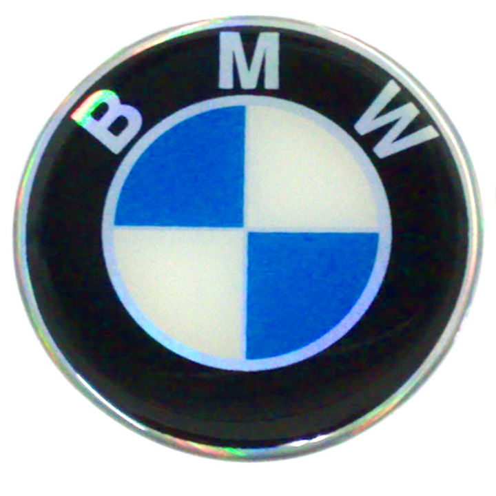 สติ๊กเกอร์ติดดุมล้อ-สติ๊กเกอร์เรซินโลโก้-ล้อแม็ก-bmw-บีเอ็มดับเบิลยู-ขนาด-50mm-1-ชุดมี-4-ชิ้น