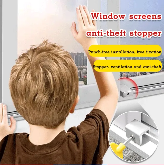 Manager Aluminum Alloy Fixed Protection and AntiTheft Window Screen Stopper Lazada PH