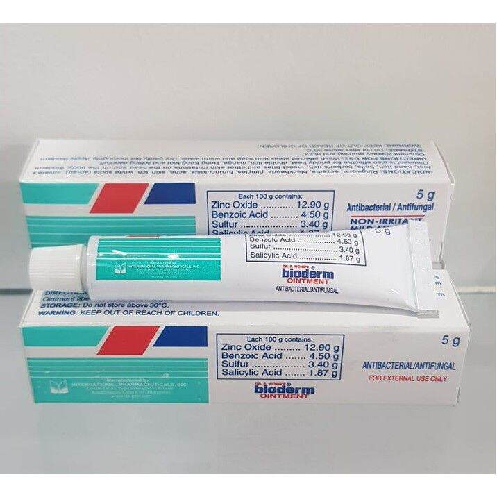 Bioderm Ointment Cream by DR S WONG Antifungal/Antibacterial 5g/15g/30g