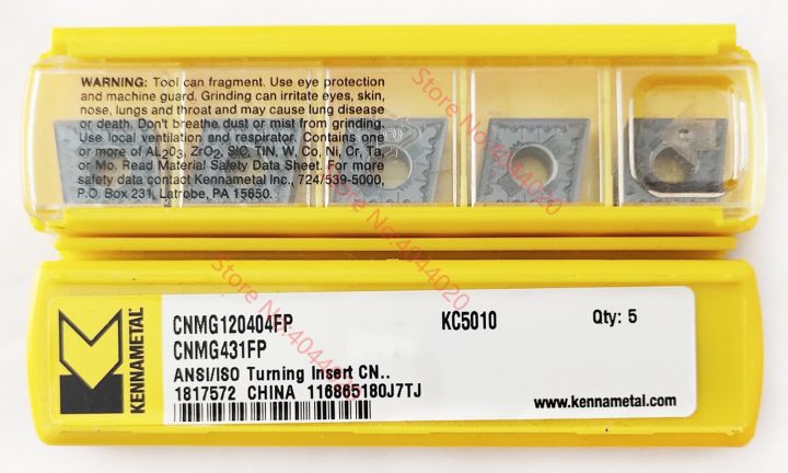 cnmg120404mp-kcu10-เม็ดมีดคาร์ไบด์-kennametal-10-ชิ้น