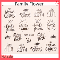 Family Flower Flash Sale รูปลอกและสติ๊กเกอร์ติดเล็บน้ำในฤดูใบไม้ผลิ1แผ่นแถบเลื่อน DIY สำหรับตกแต่งเล็บลายน้ำใบไม้สีเขียวต้นไม้ใบไม้ดอกไม้สีเขียวฤดูร้อนที่เรียบง่าย