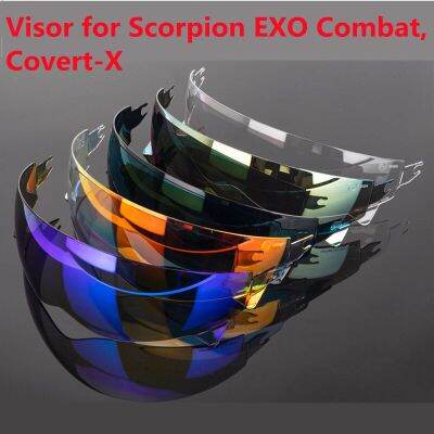 หมวกกันน็อคภายในกระบังหน้าสำหรับแมงป่อง EXO การต่อสู้ Covert-X Casco Moto Visera กระบังหมวกนิรภัยพีซีความแข็งแรงสูง