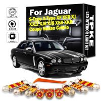 TPKE Canbus For Jaguar F-Type S-Type X-Type XF XFR XJ XJ12 XJ6 XJ8 XK8 XKR Coupe Sedan Cabrio Vehicle LED Interior Map Light Kit Bulbs  LEDs HIDs