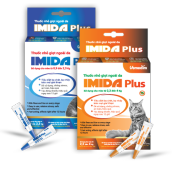IMIDA Plus Cat - Nhỏ Gáy Trị Ve Cho Mèo Phòng Ve ở mọi lứa tuổi tác động nhanh và kéo dài