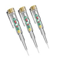 3PCS Intelligent Induction Power Voltage Detector Pen 24-250V Circuit Tester Screwdriver Household Electrician Tools