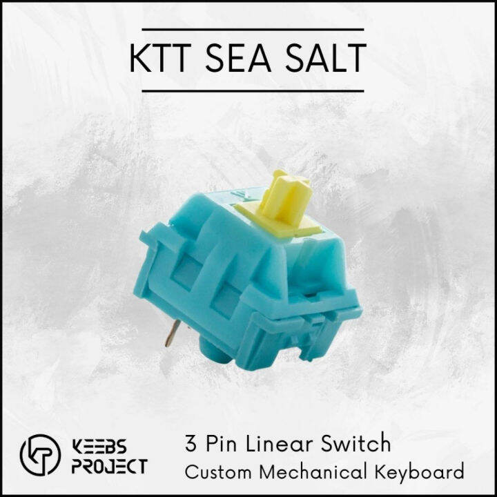 KTT Sea Salt Lemon Linear Switch 3 pin Ready Stock Malaysia for