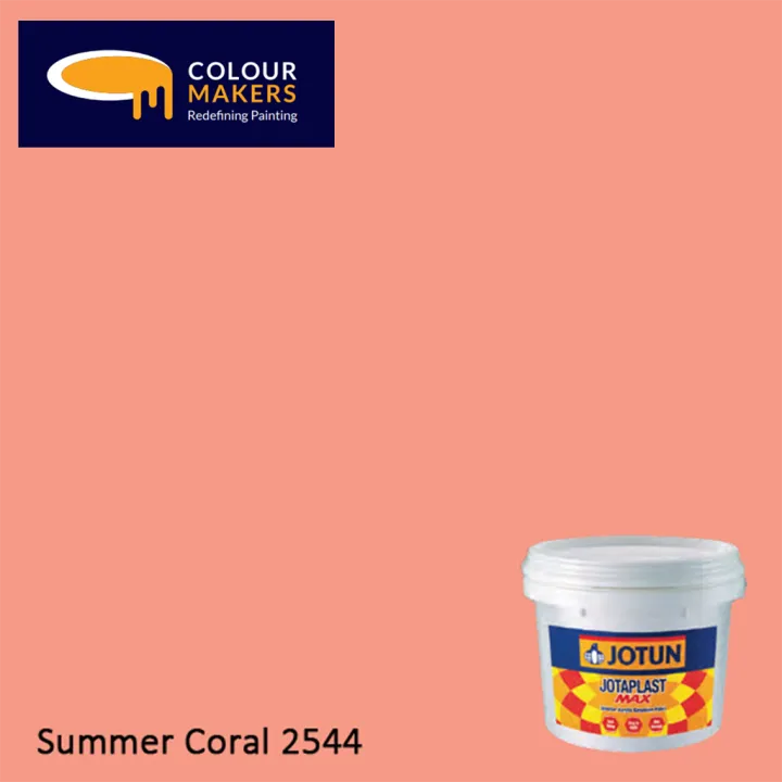 Jotun Jotaplast Max Lt Summer Coral Lazada