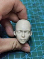 16 Scale Fighting Girl Alita Girl ผู้หญิง Unpainted Bald Head Big Eyes